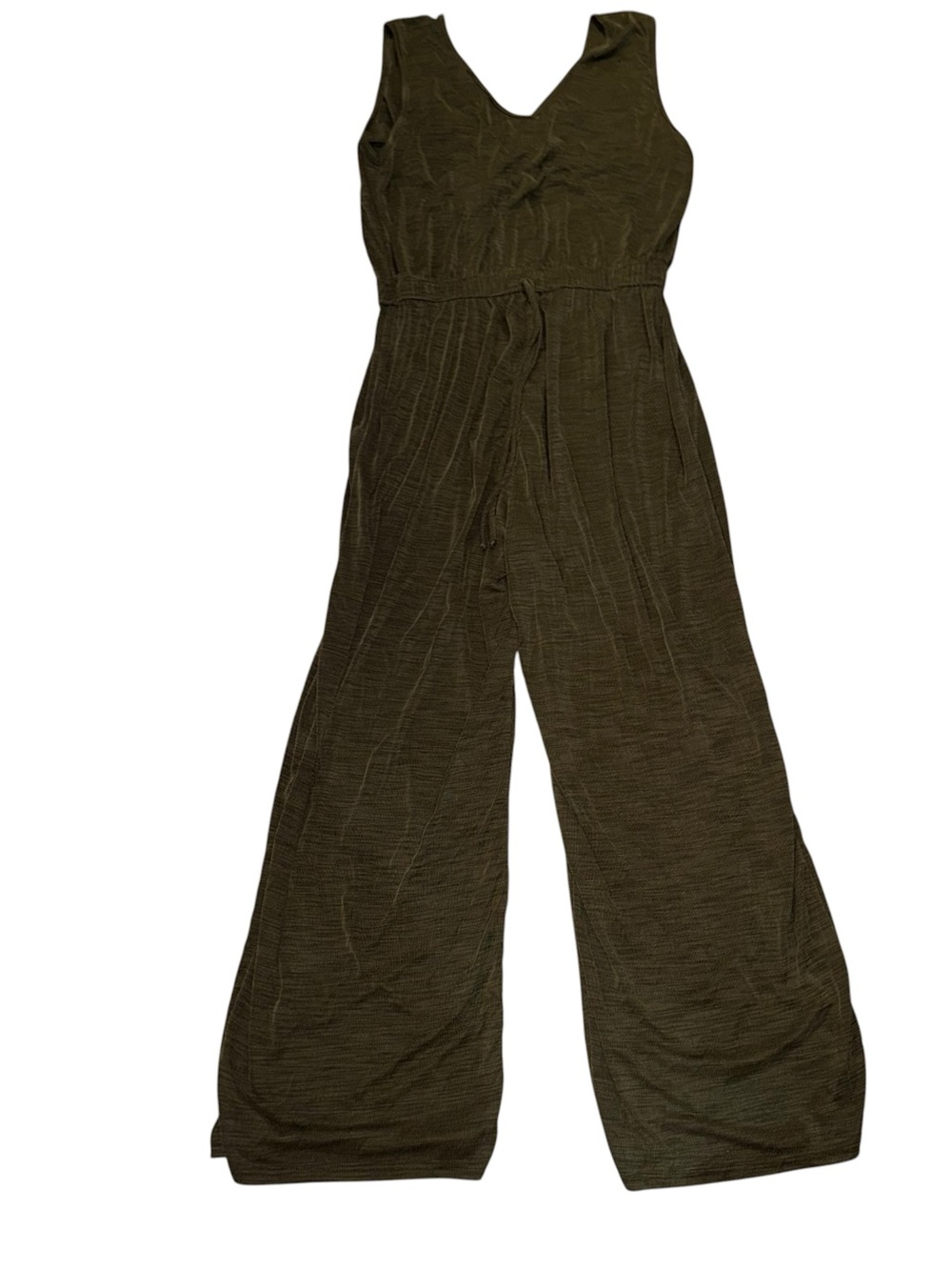 Olive green modal jumpsuit